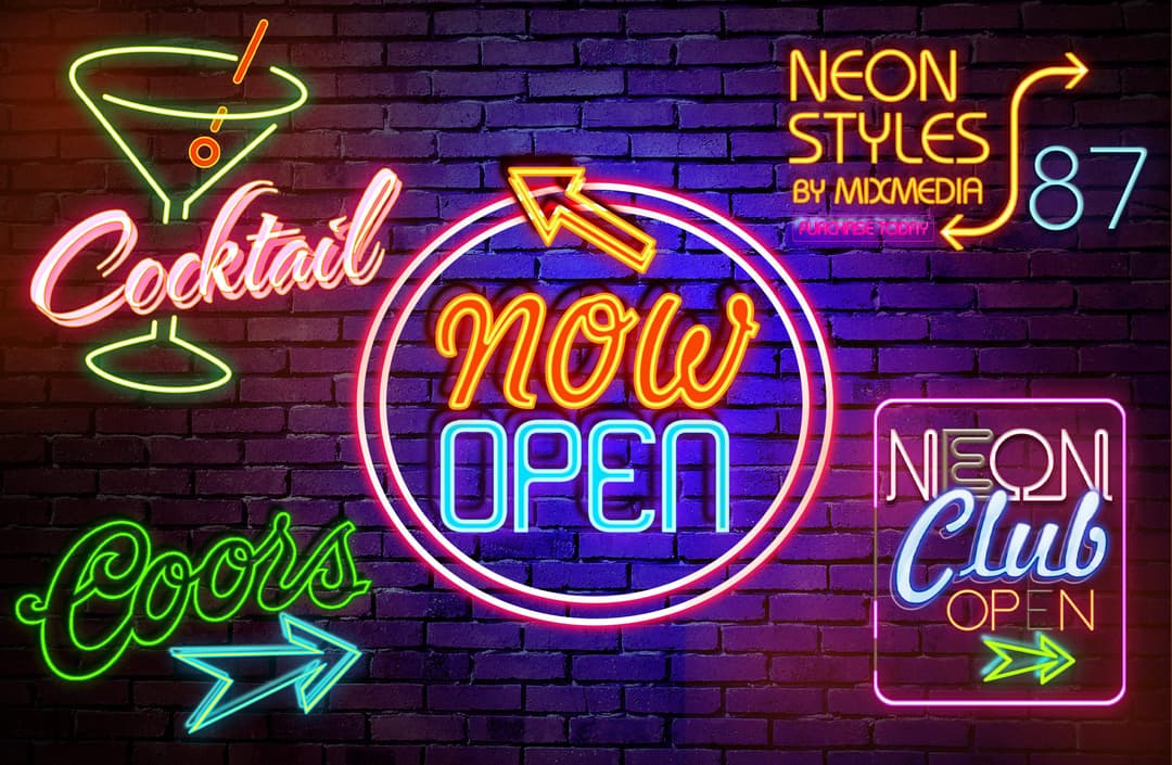 Neon sign Board